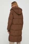 Пухова куртка Mos Mosh жіноча колір коричневий зимова