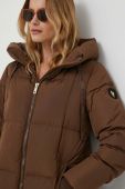 Пухова куртка Mos Mosh жіноча колір коричневий зимова