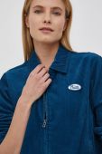 Куртка Brixton жіноча колір бірюзовий перехідна