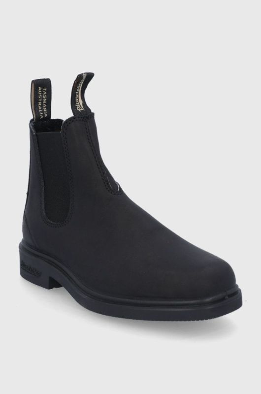 Шкіряні черевики Blundstone 063 жіночі колір чорний на плоскому ходу фото 2