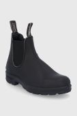 Шкіряні черевики Blundstone 510 жіночі колір чорний на плоскому ходу Шкіряні черевики Blundstone 510 жіночі колір чорний на плоскому ходу