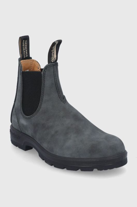 Шкіряні черевики Blundstone 587 колір сірий фото 2