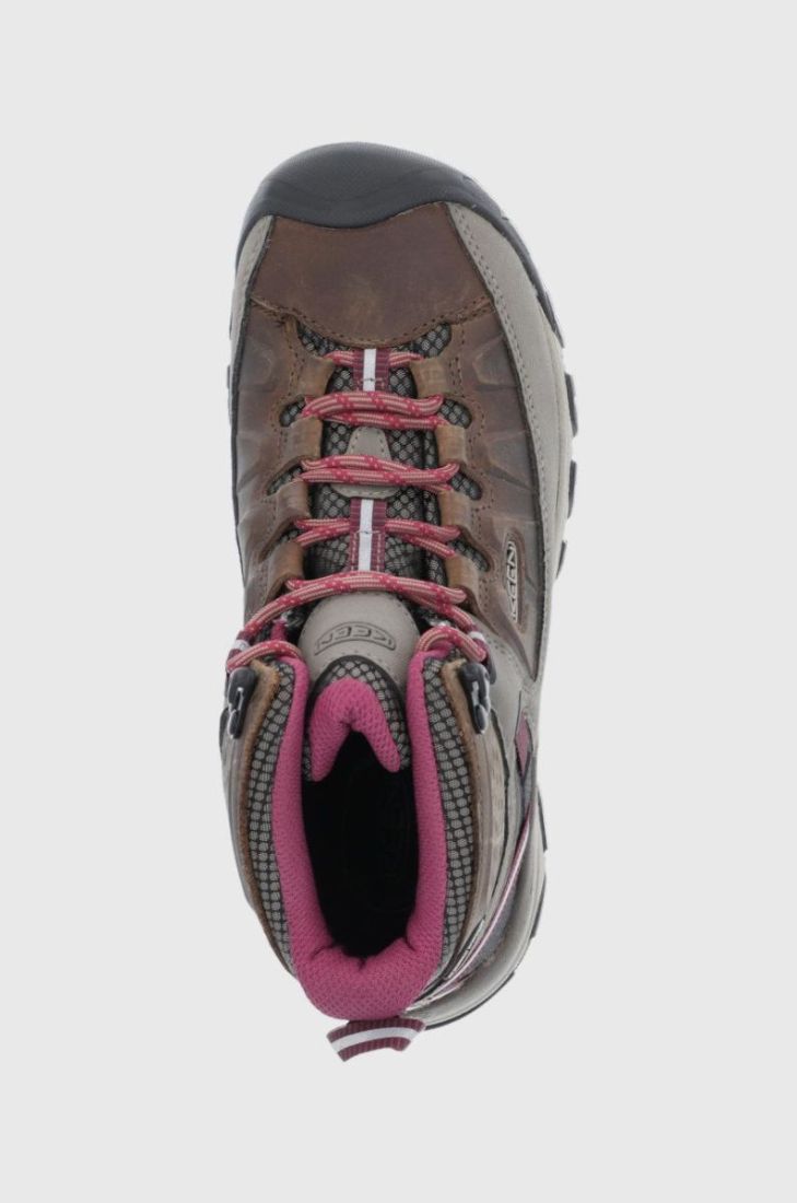 Черевики Keen Targhee III жіночі колір коричневий 1018178-Weiss.boy
