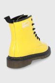 Шкіряні черевики GOE жіночі колір жовтий на плоскому ходу утеплене Шкіряні черевики GOE жіночі колір жовтий на плоскому ходу утеплене