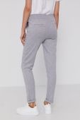 Штани Frieda & Freddies жіночі колір сірий гладкі