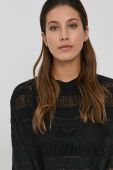 Светр Nissa жіночий колір чорний легкий