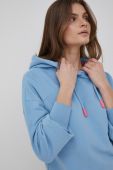 Кофта Frieda & Freddies жіноча  однотонна колір блакитний