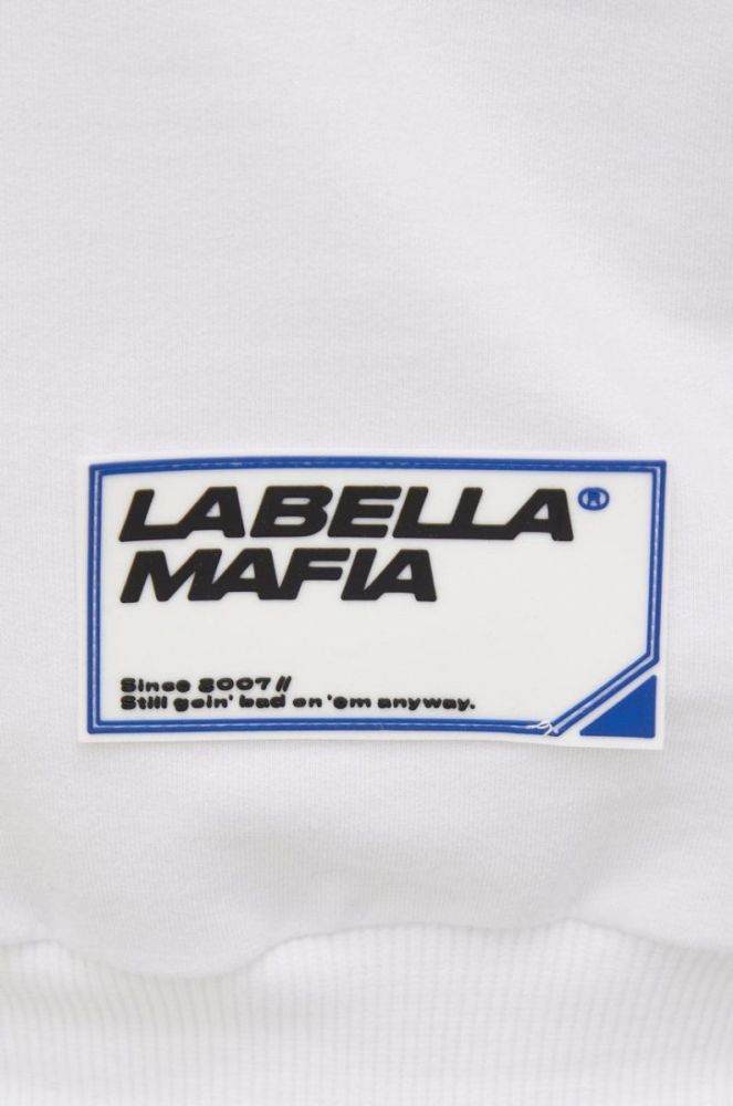 Кофта LaBellaMafia жіноча колір білий з принтом фото 5
