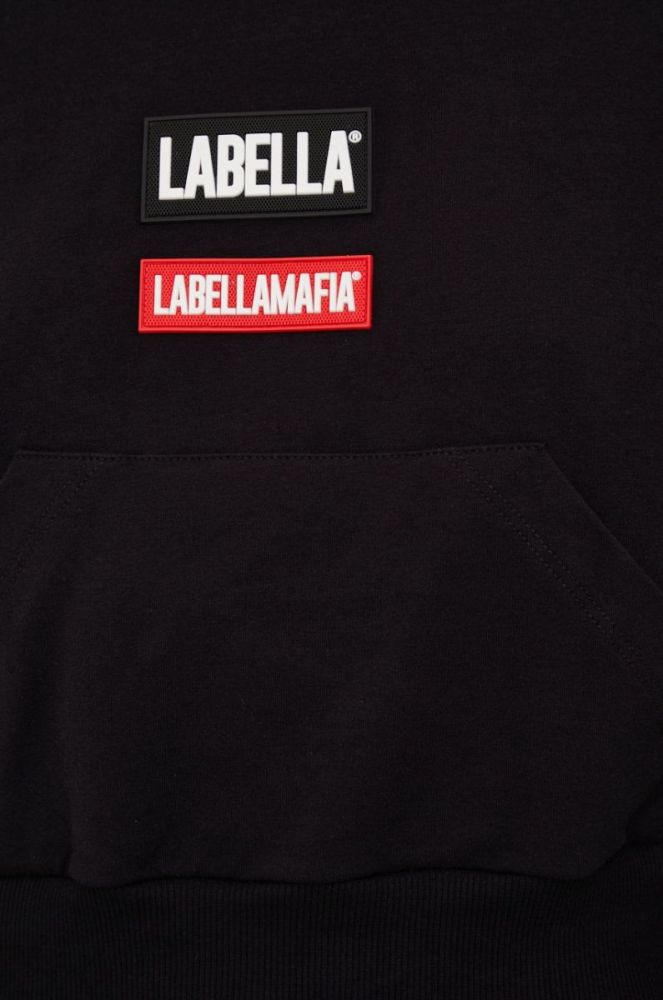 Кофта LaBellaMafia жіноча колір чорний з аплікацією фото 5