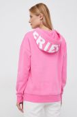 Кофта Frieda & Freddies жіноча колір рожевий однотонна
