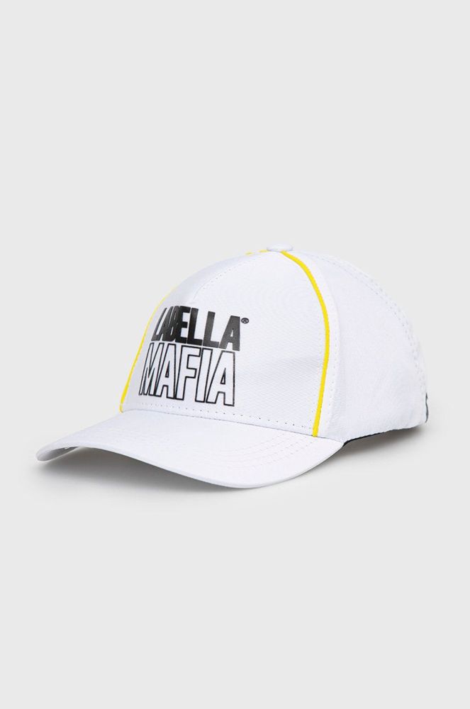 Кепка LaBellaMafia колір білий з принтом