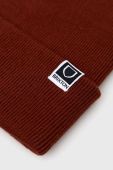 Шапка Brixton колір коричневий з товстого трикотажу