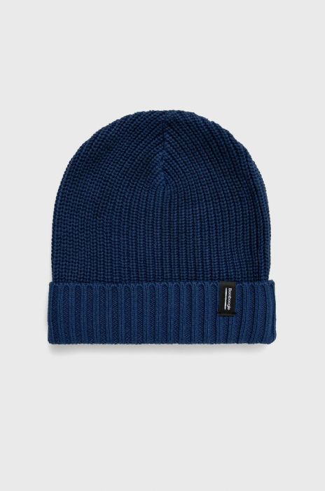 Шапка з домішкою вовни Bomboogie колір блакитний