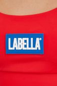 Тренувальний топ і шорти LaBellaMafia Go On жіночий колір червоний