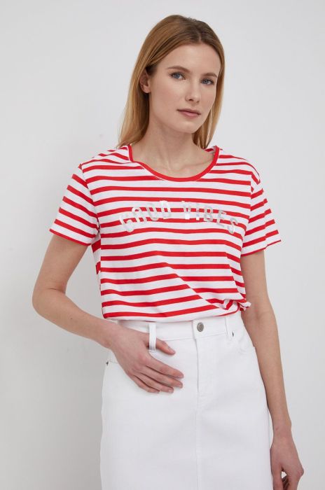 Бавовняна футболка Frieda & Freddies колір червоний (2133610)