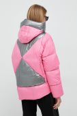 Пухова куртка Mos Mosh жіноча колір рожевий зимова