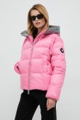 Пухова куртка Mos Mosh жіноча колір рожевий зимова