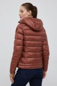 Пухова куртка Blauer жіноча колір коричневий зимова