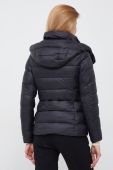 Пухова куртка Bomboogie жіноча колір чорний перехідна