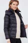 Пухова куртка Bomboogie жіноча колір чорний перехідна