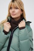 Куртка Frieda & Freddies жіноча колір зелений перехідна (2738833)
