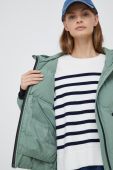 Куртка Frieda & Freddies жіноча колір зелений зимова oversize