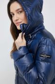 Пухова куртка Frieda & Freddies жіноча колір синій перехідна