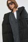 Пухова безрукавка Liviana Conti жіночий колір чорний перехідний