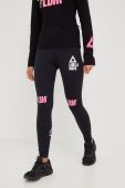Легінси для тренувань LaBellaMafia Highlight 2 жіночі колір чорний з принтом