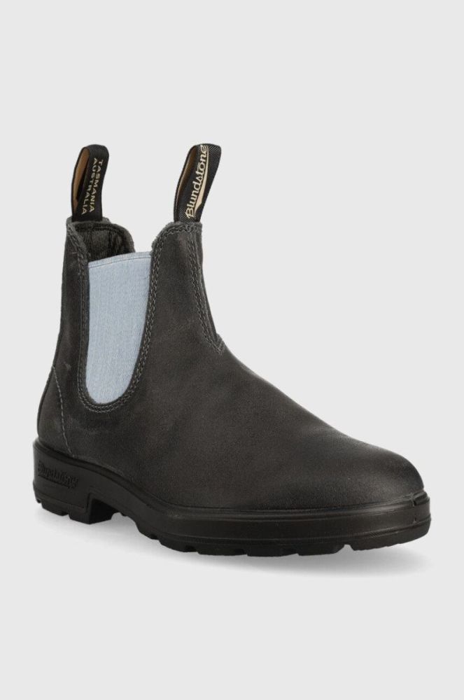 Замшеві черевики Blundstone 2209 жіночі колір сірий на плоскому ходу утеплене фото 2
