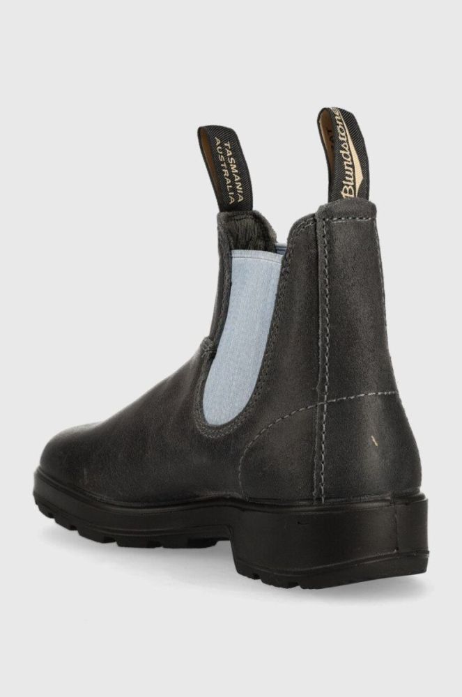 Замшеві черевики Blundstone 2209 жіночі колір сірий на плоскому ходу утеплене фото 3