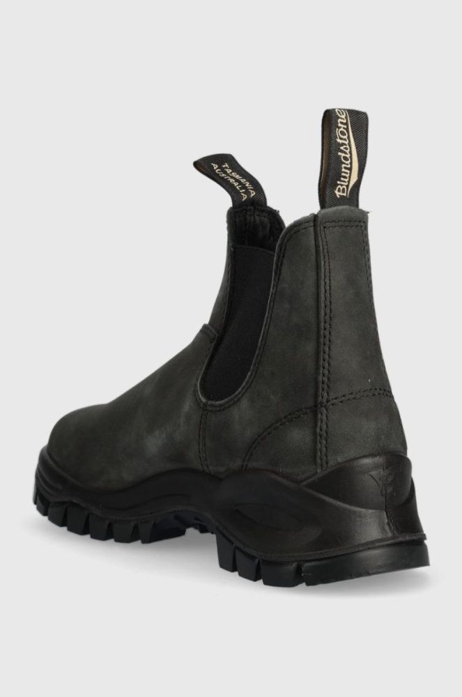Замшеві черевики Blundstone 2238 жіночі колір чорний на платформі фото 3