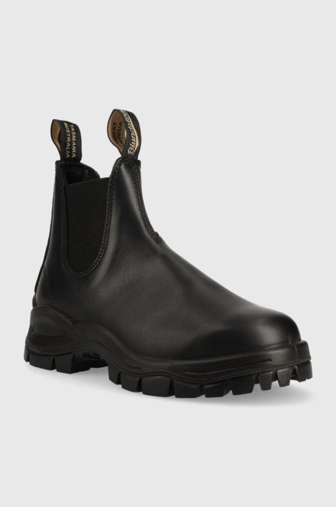 Шкіряні черевики Blundstone 2240 жіночі колір чорний на платформі фото 2