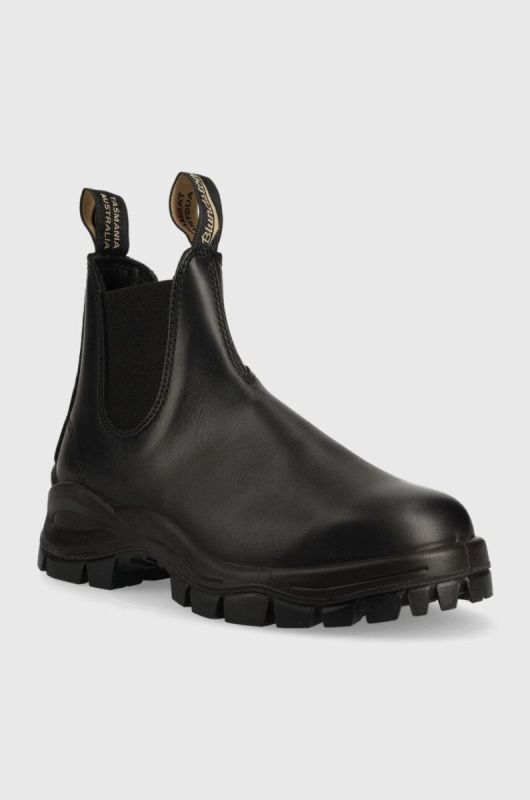 Шкіряні черевики Blundstone 2240 жіночі колір чорний на платформі фото 2