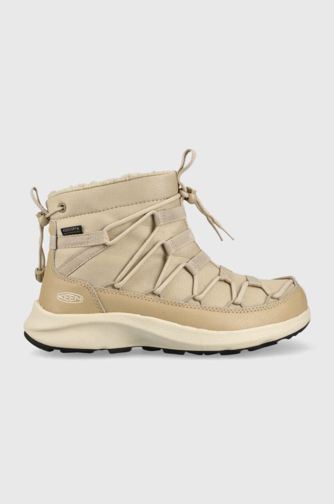 Зимові чоботи Keen колір бежевий 1026619-SAFARI/BIR