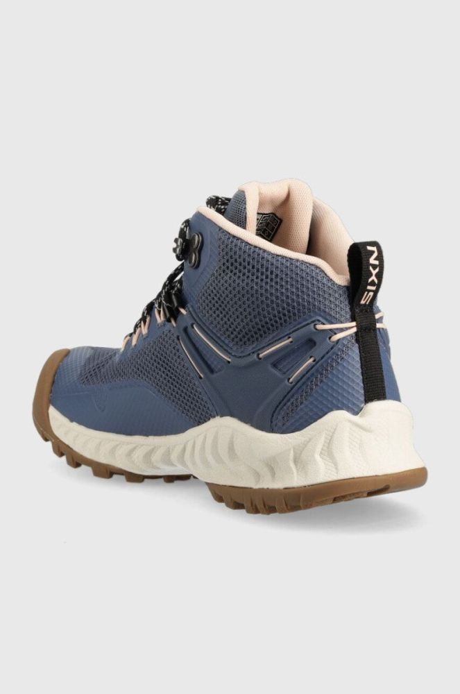 Черевики Keen Nxis Evo Mid Waterproof жіночі колір блакитний фото 3
