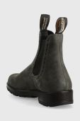 Замшеві черевики Blundstone 1630 жіночі колір сірий на плоскому ходу Замшеві черевики Blundstone 1630 жіночі колір сірий на плоскому ходу