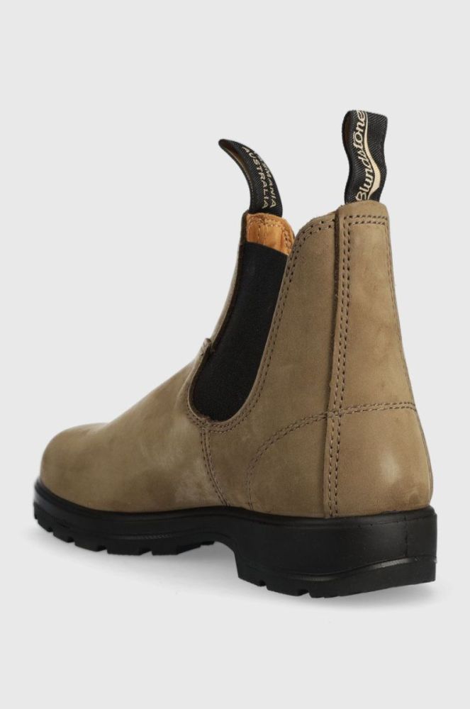 Замшеві черевики Blundstone 1941 жіночі колір коричневий на плоскому ходу фото 3