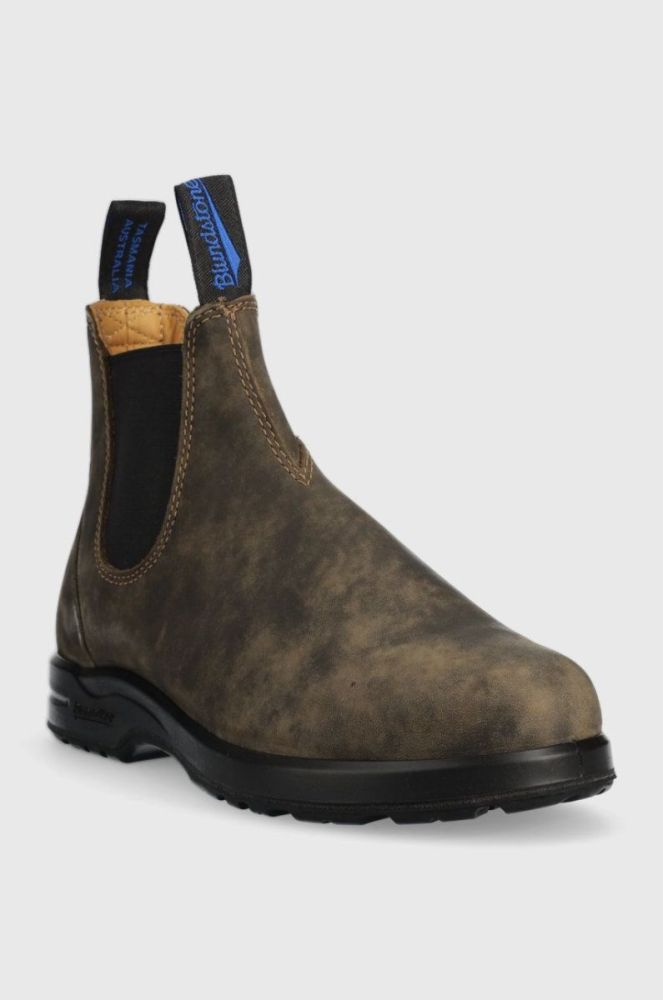 Шкіряні черевики Blundstone 2242 жіночі колір коричневий на плоскому ходу злегка утеплена фото 2