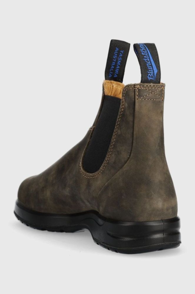 Шкіряні черевики Blundstone 2242 жіночі колір коричневий на плоскому ходу злегка утеплена фото 3