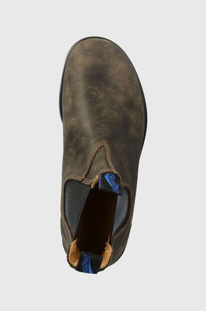 Шкіряні черевики Blundstone 2242 жіночі колір коричневий на плоскому ходу злегка утеплена фото 4