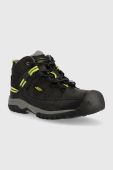 Дитячі черевики Keen Targhee Mid WP колір чорний