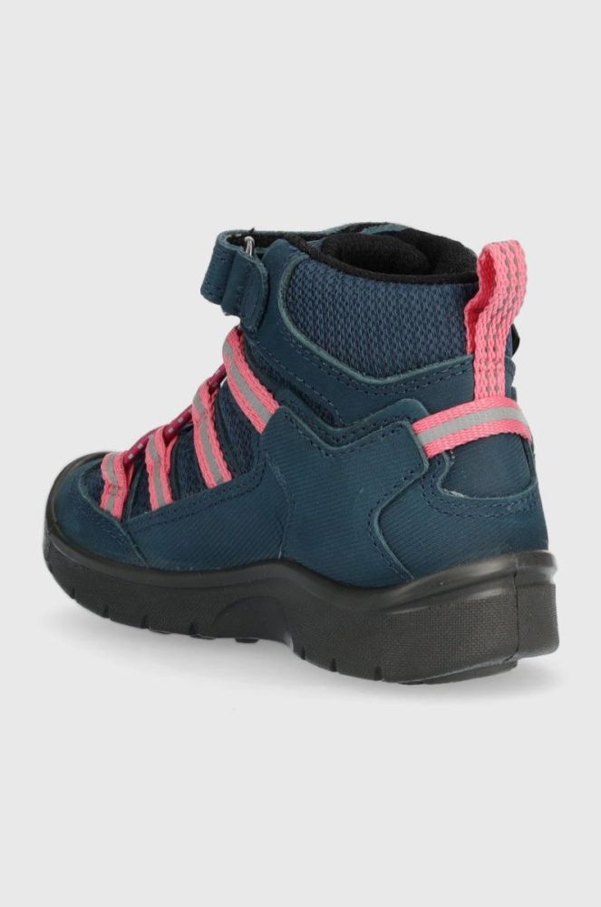 Дитячі черевики Keen Hikeport 2 Sport Mid Wp колір блакитний фото 3