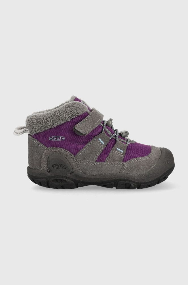 Дитячі зимові черевики Keen колір фіолетовий (2734403)