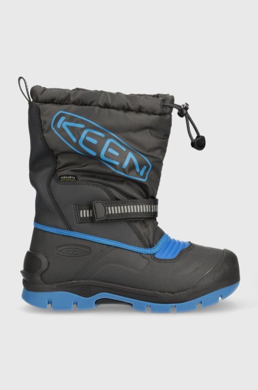 Дитячі чоботи Keen Snow Troll колір сірий