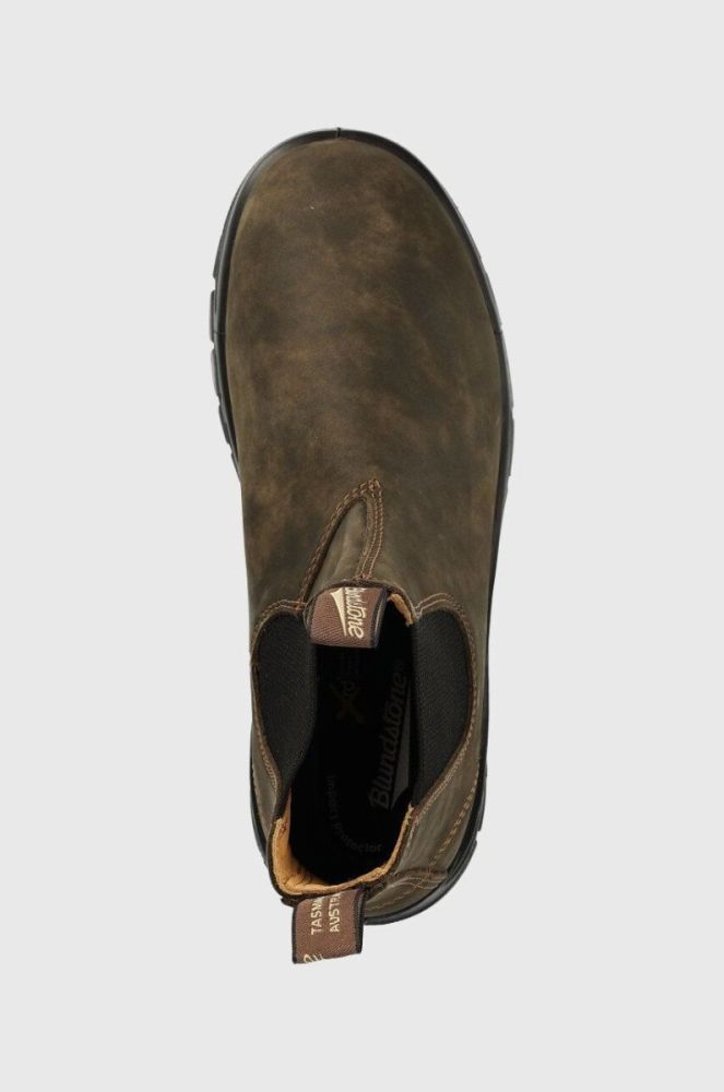 Замшеві черевики Blundstone 2239 чоловічі колір коричневий фото 4