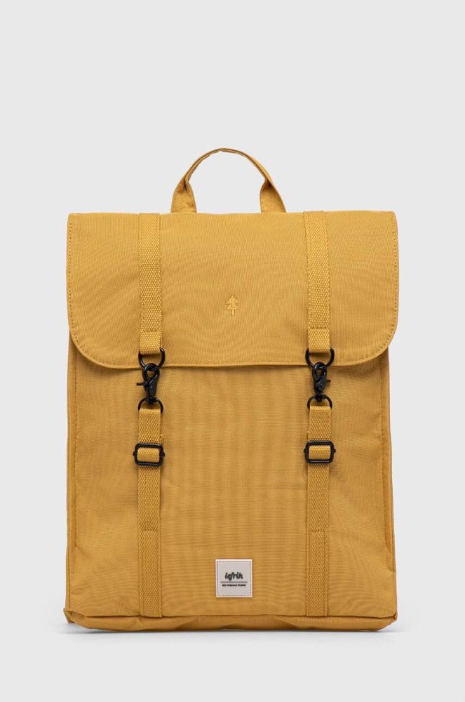 Рюкзак Lefrik колір жовтий великий візерунок
