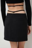 Спідниця Herskind колір чорний mini пряма