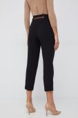 Штани XT Studio жіночі колір чорний пряме висока посадка