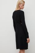 Сукня Herskind колір чорний mini пряма (2678567)